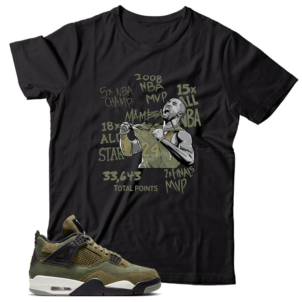 Jordan 4 Craft Olive shirt