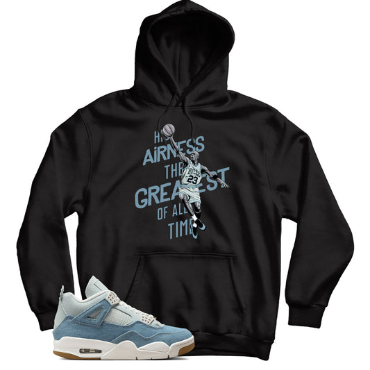 Hoodie Match Jordan 4 Denim Worn Blue