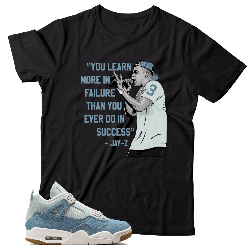 Shirt Match Jordan 4 Denim Worn Blue