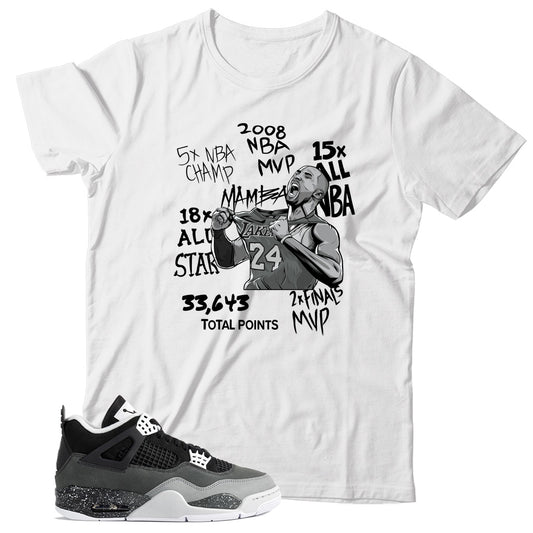 Jordan 4 Fear shirt