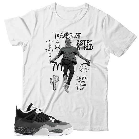 Jordan 4 Fear shirt