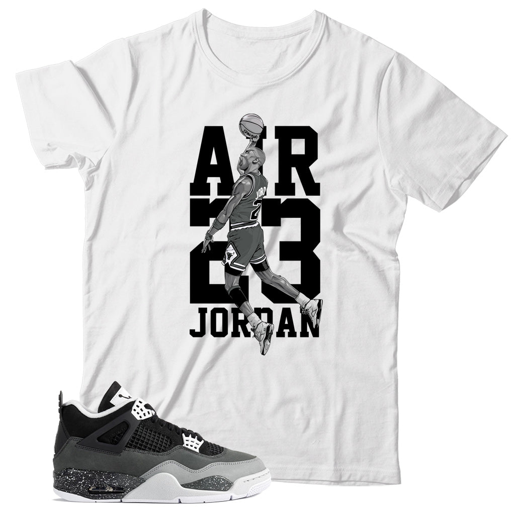 Jordan 4 Fear shirt