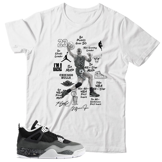 Jordan 4 Fear shirt