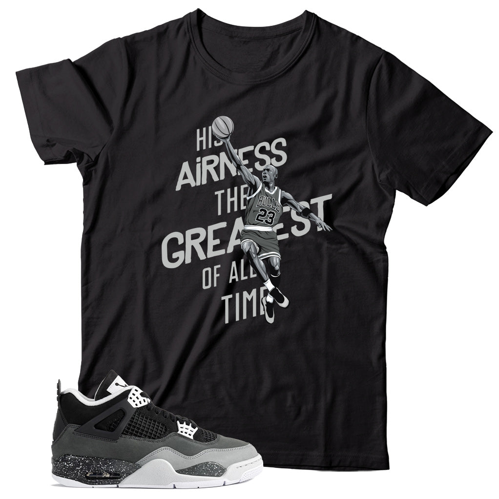 Jordan 4 Fear shirt