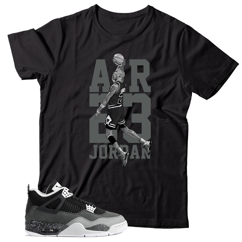 Jordan 4 Fear shirt