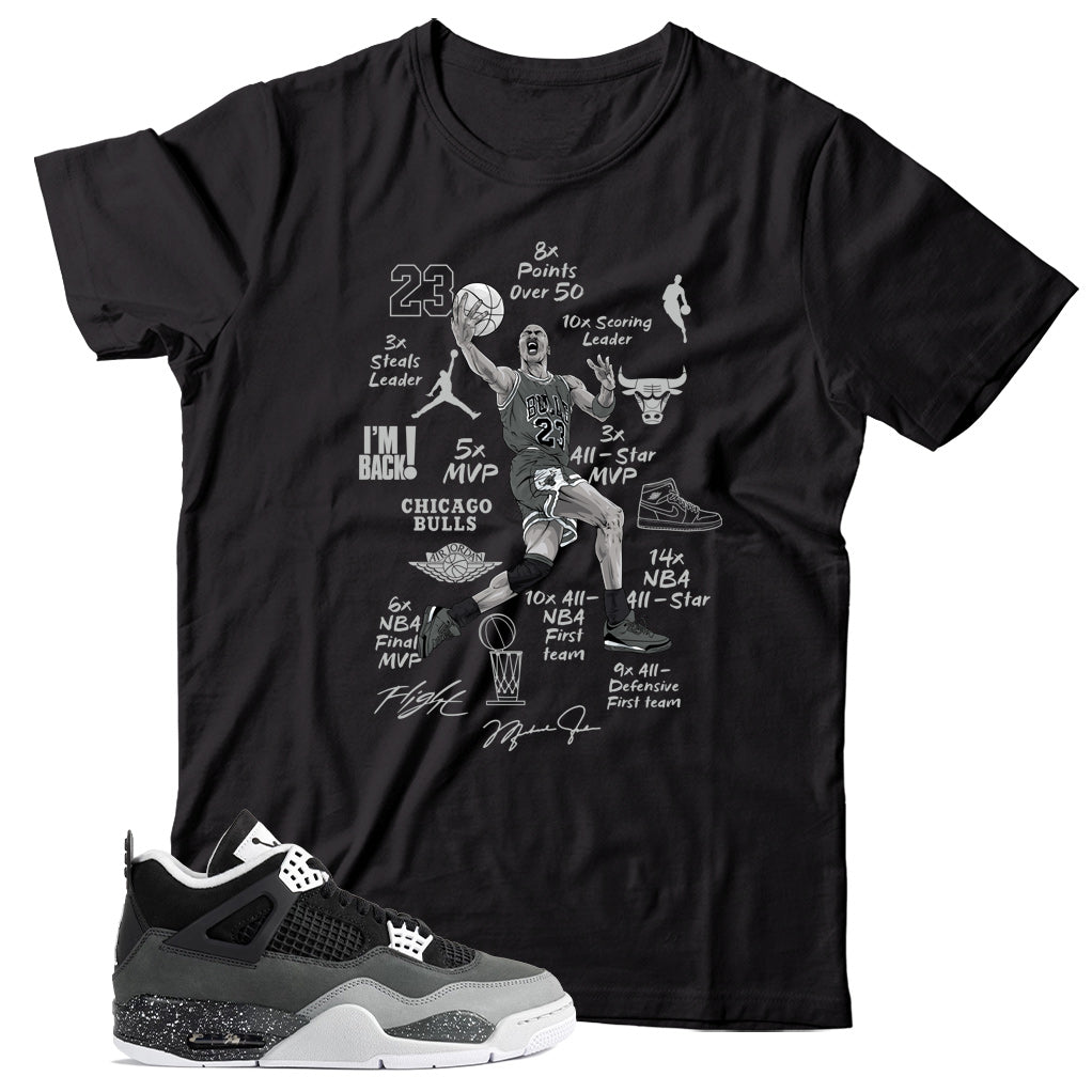 Jordan 4 Fear shirt