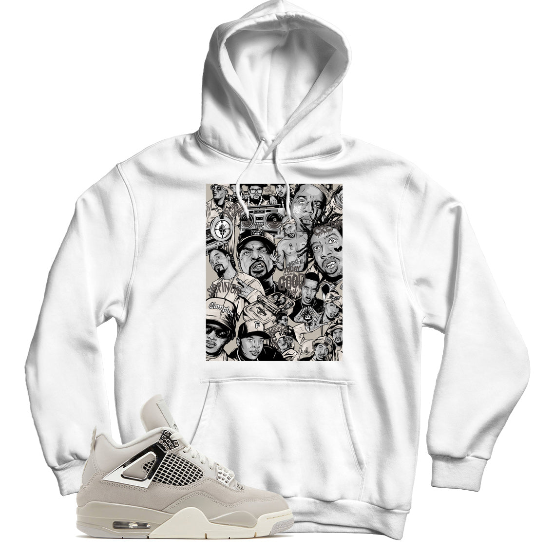 Jordan 4 Frozen hoodie