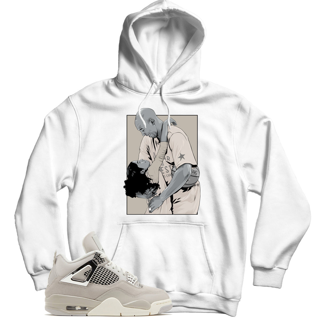 Jordan 4 Frozen hoodie