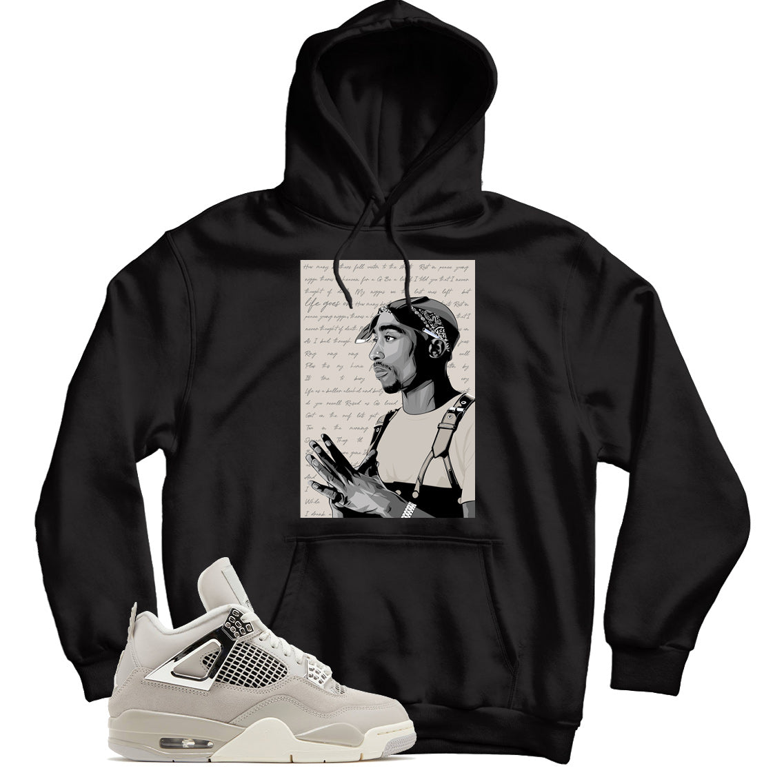 Jordan 4 Frozen Moments hoodie