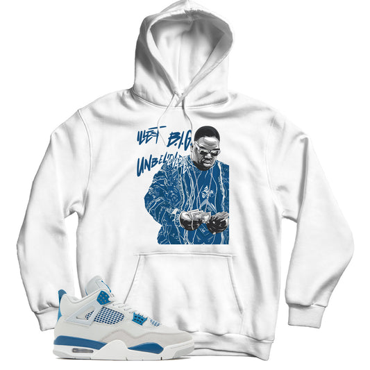 Jordan 4 Military Blue hoodie