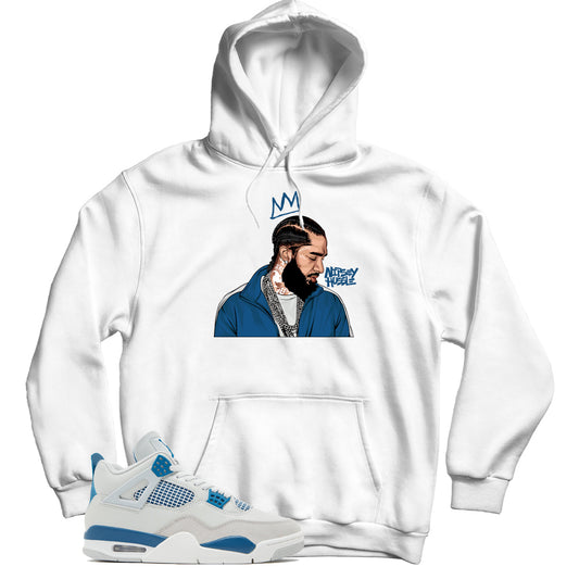 Jordan 4 Industrial Blue hoodie