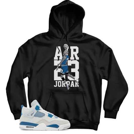 Jordan 4 Industrial Blue hoodie