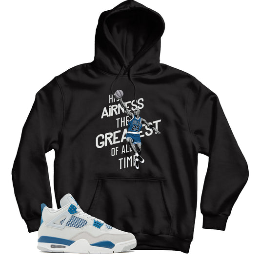 Jordan 4 Military Blue hoodie