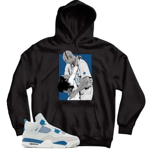 Jordan 4 Military Blue hoodie