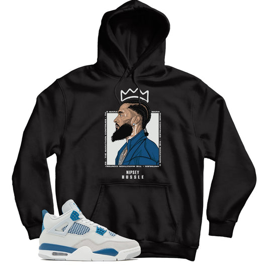 Jordan 4 Industrial Blue hoodie