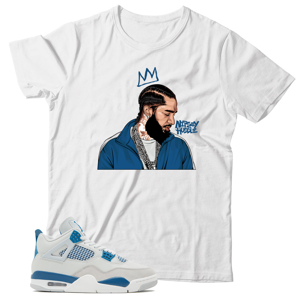 Jordan 4 Industrial Blue shirt