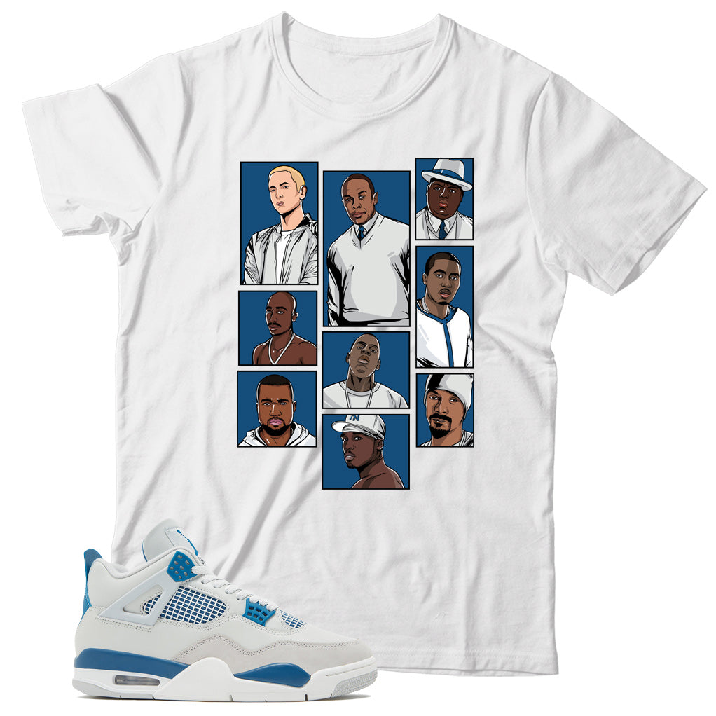 Jordan 4 Industrial Blue shirt