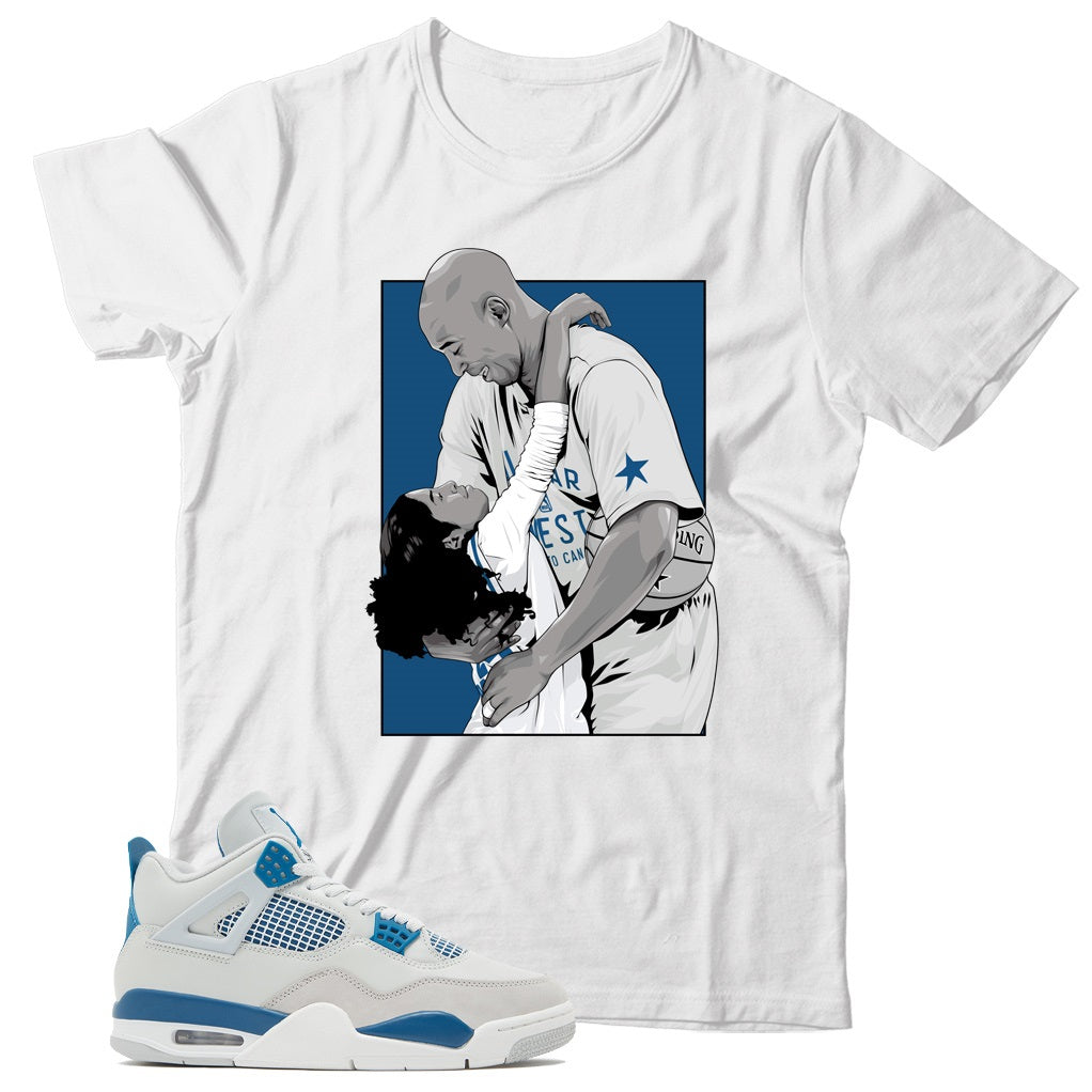 Jordan 4 Industrial Blue shirt