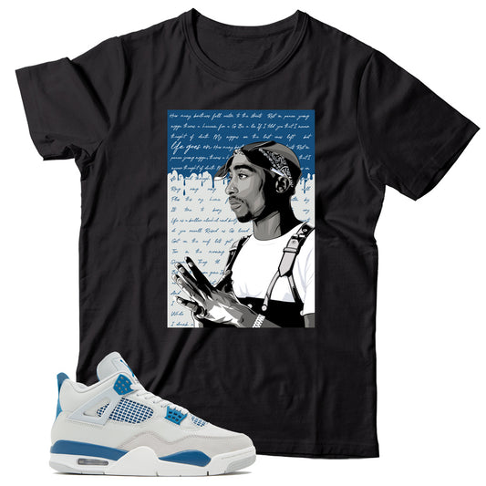 Jordan 4 Industrial Blue shirt