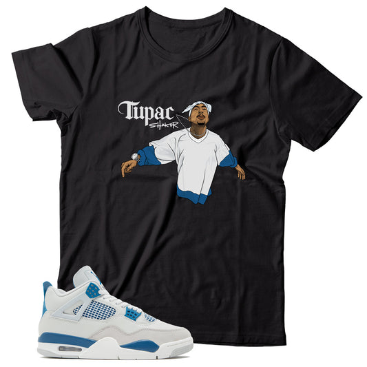 Jordan 4 Industrial Blue shirt