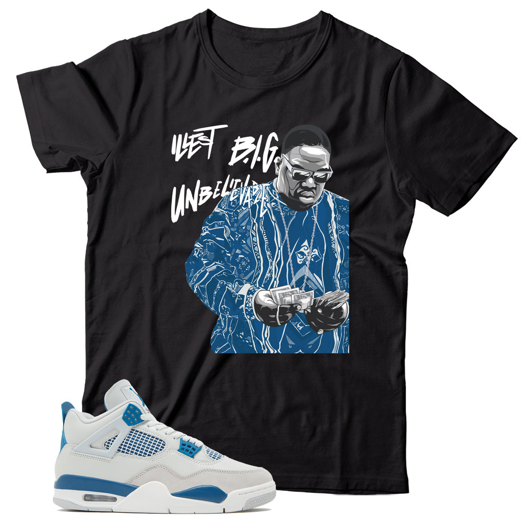 Jordan 4 Industrial Blue shirt