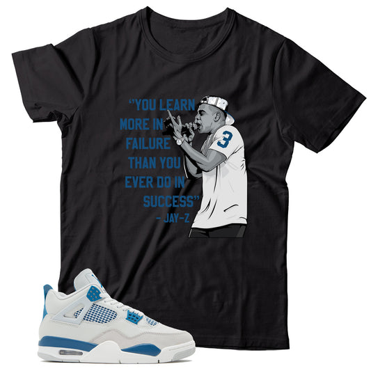 Jordan 4 Industrial Blue shirt