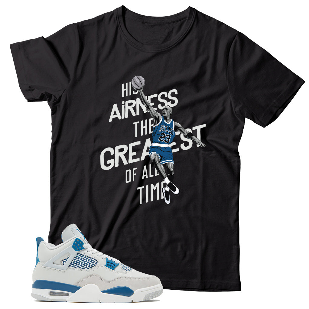 Jordan 4 Military Blue shirt