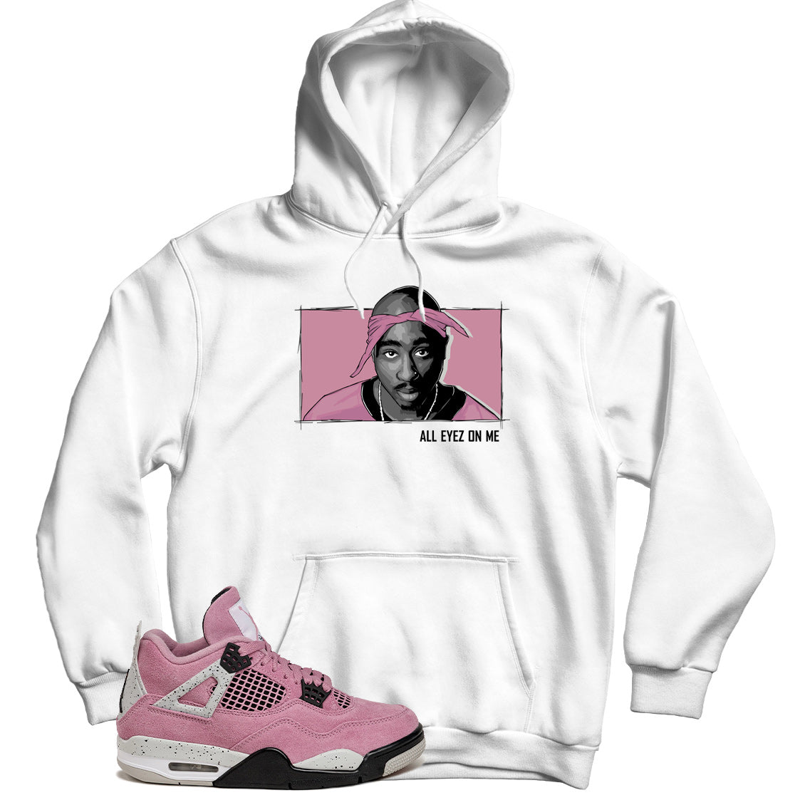 jordan 4 orchid hoodie