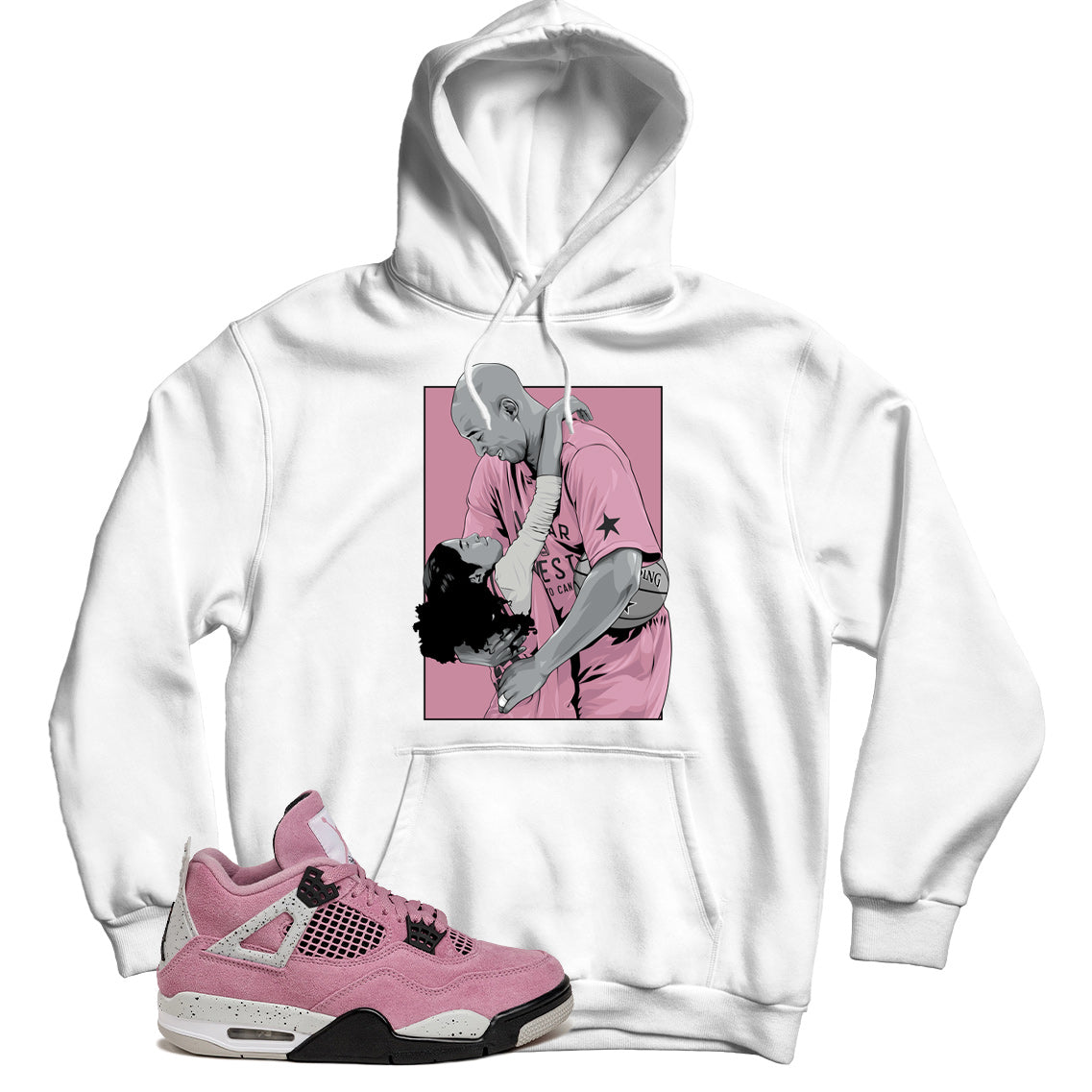 jordan 4 orchid hoodie