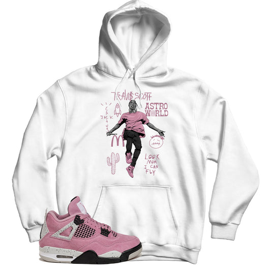 Hoodie Match Jordan 4 Orchid