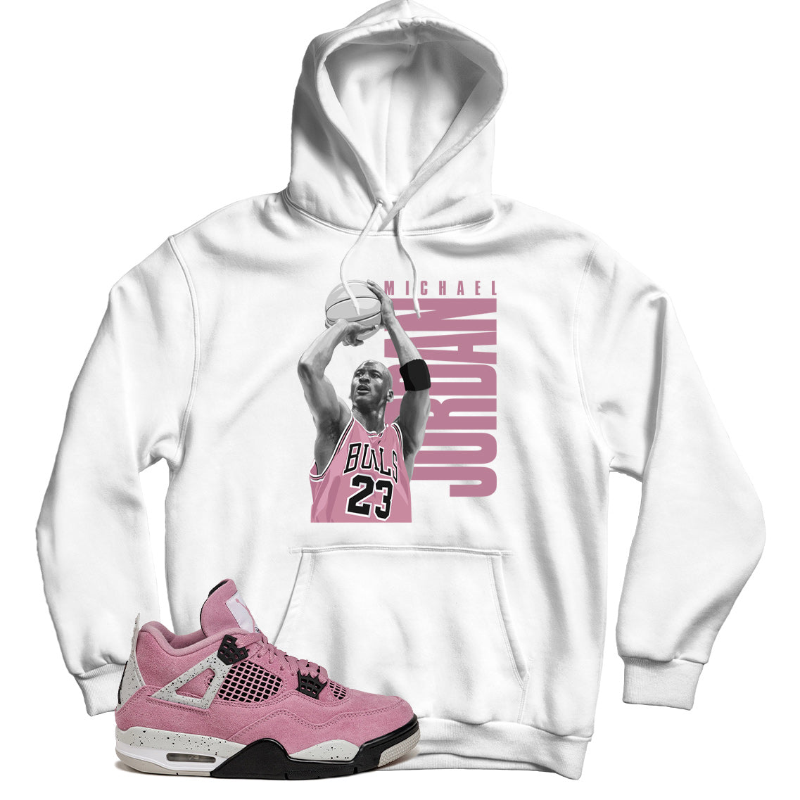 jordan 4 orchid hoodie