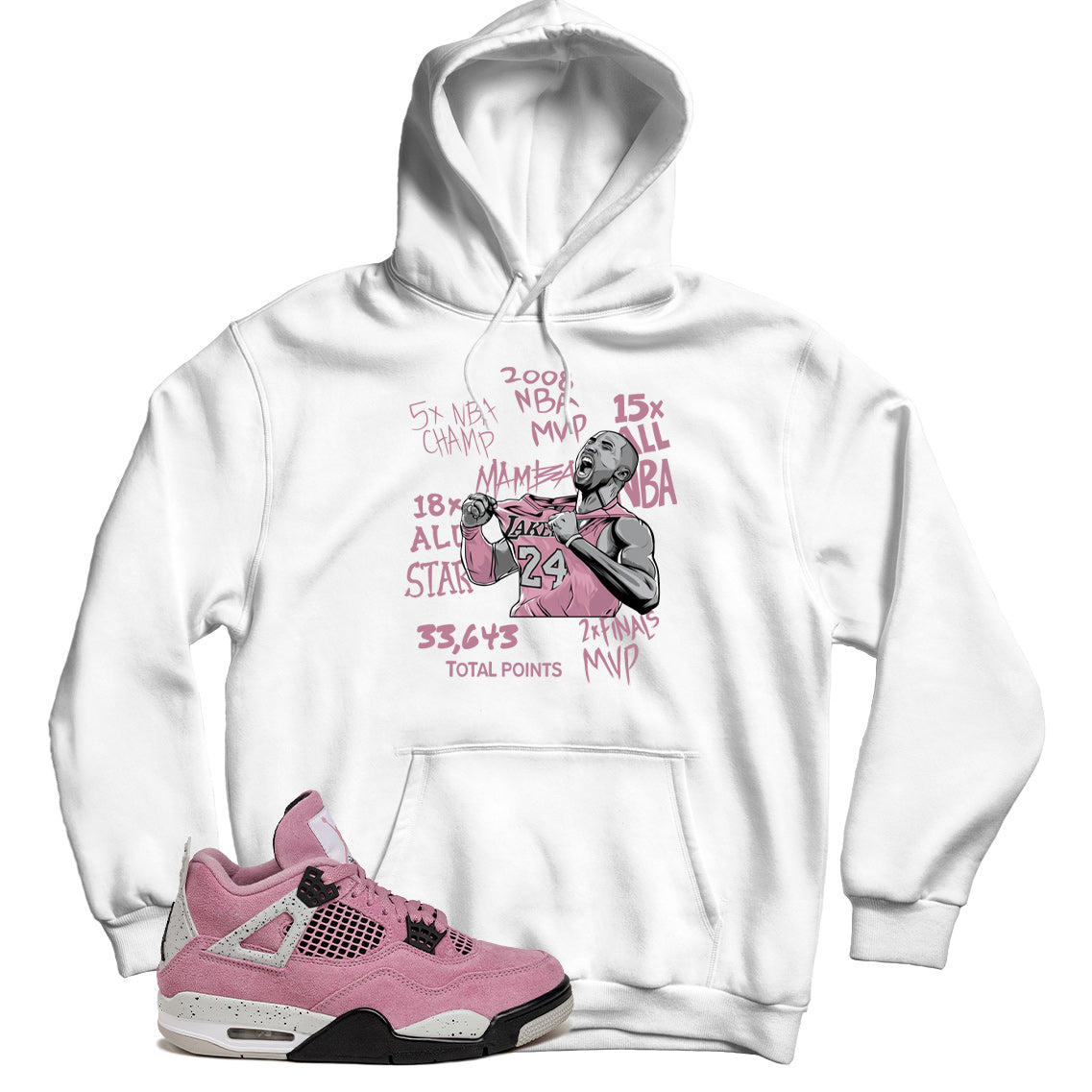 jordan 4 orchid hoodie