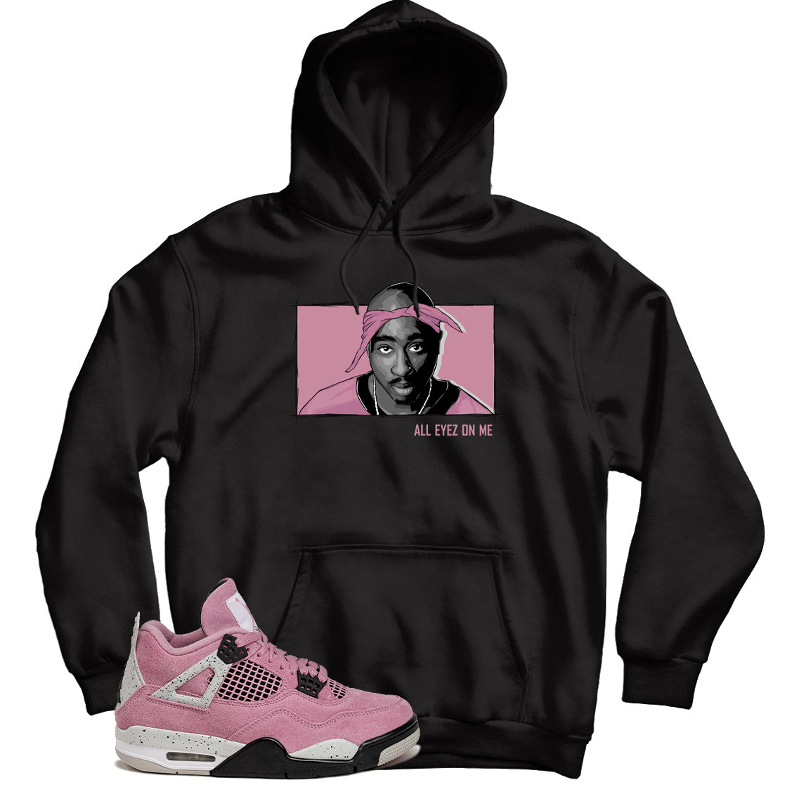 jordan 4 orchid hoodie