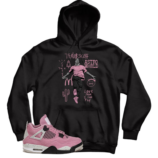 Hoodie Match Jordan 4 Orchid