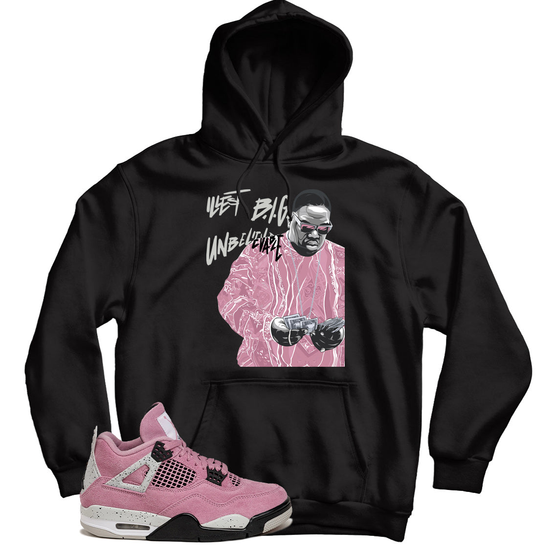 jordan 4 orchid hoodie