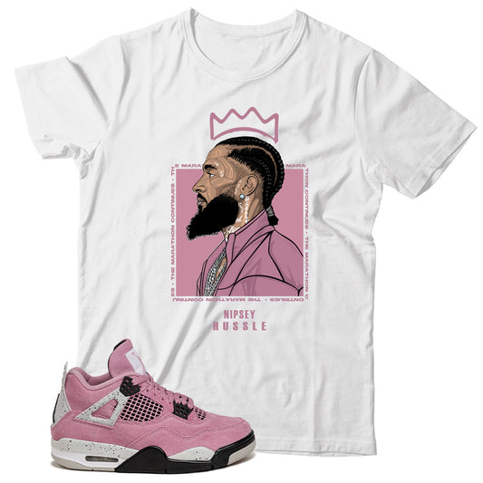 jordan 4 orchid shirt