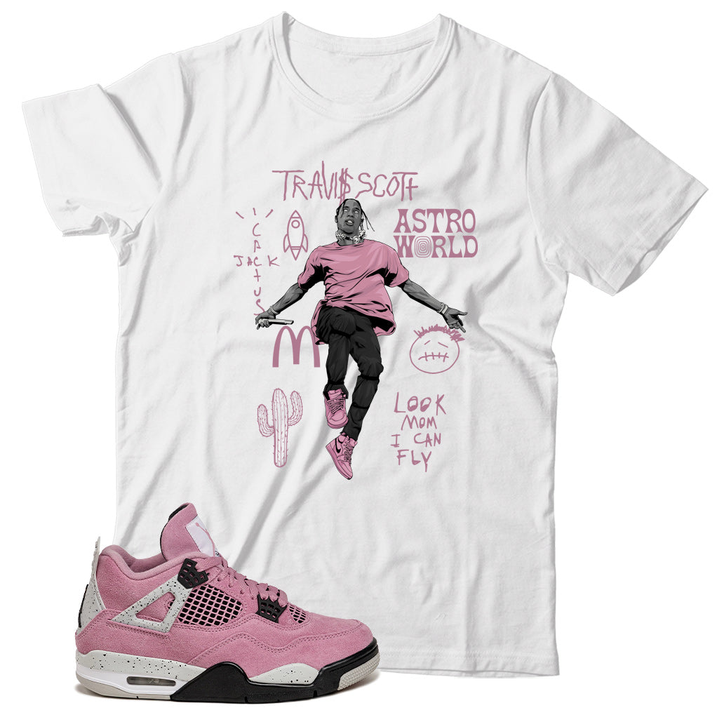 shirt Match Jordan 4 Orchid