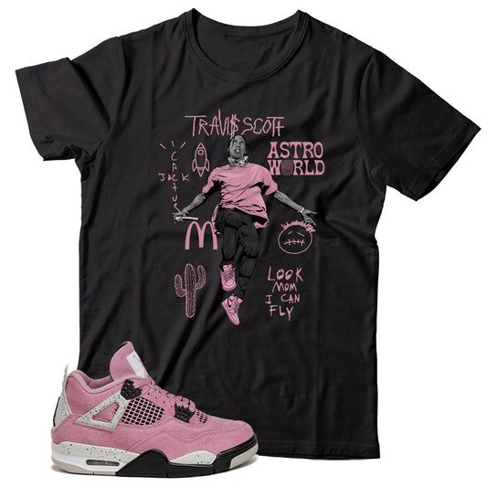 jordan 4 orchid shirt