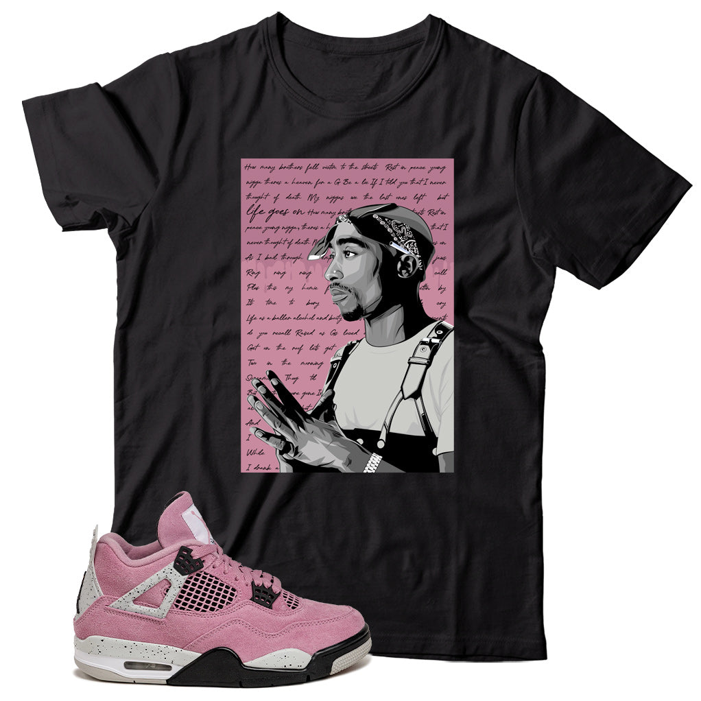 jordan 4 orchid shirt