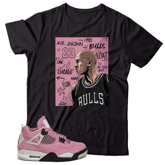 jordan 4 orchid shirt