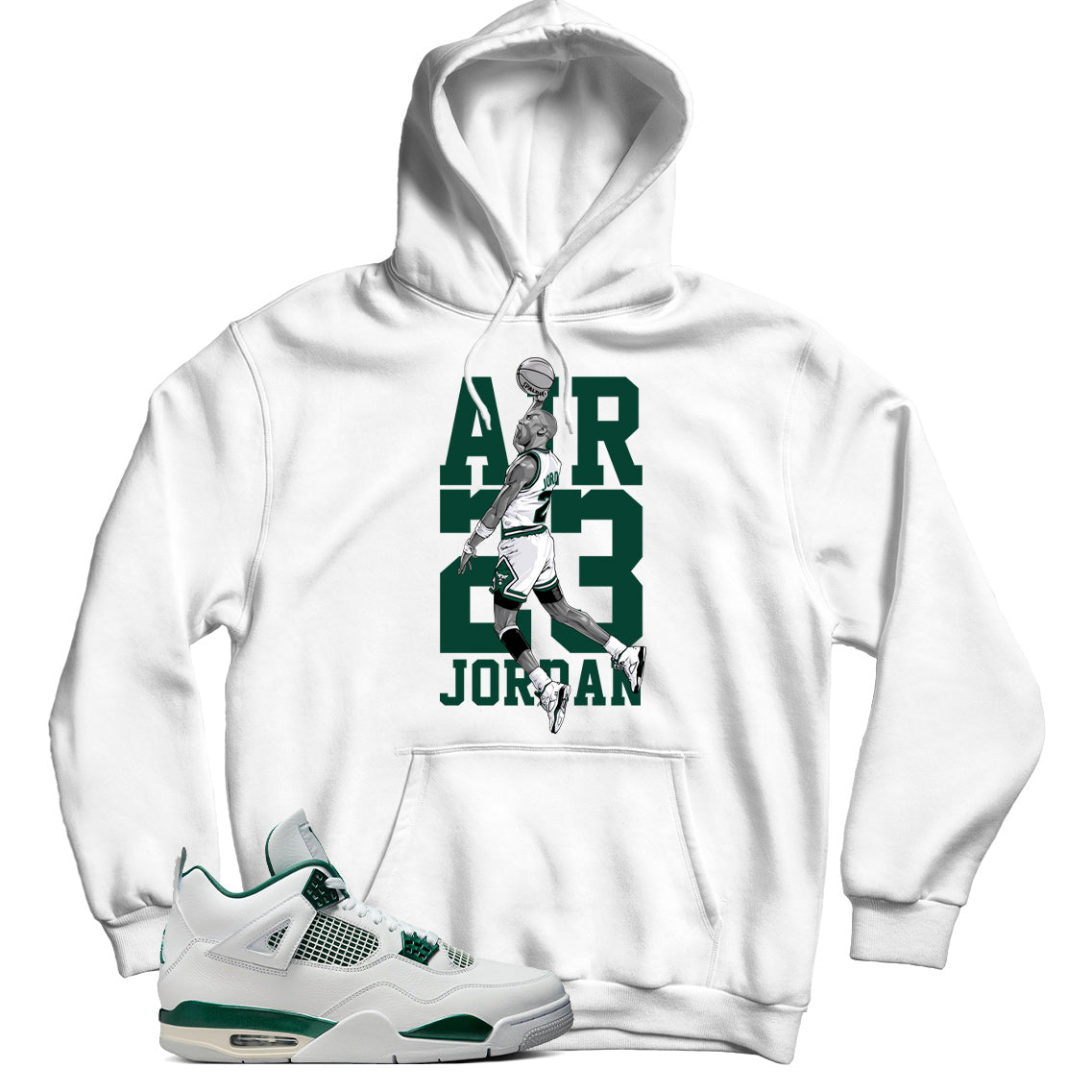 Jordan 4 Oxidized Green hoodie