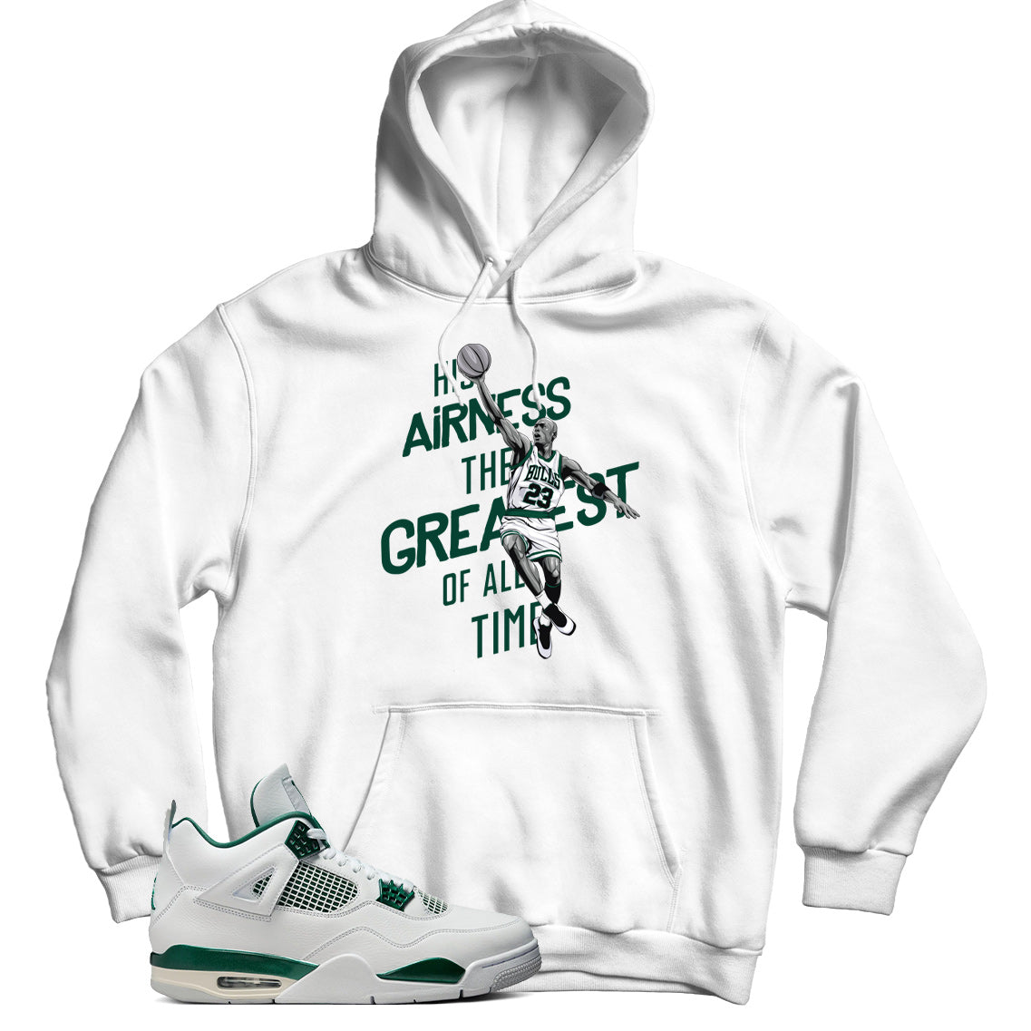 Jordan 4 Oxidized Green hoodie