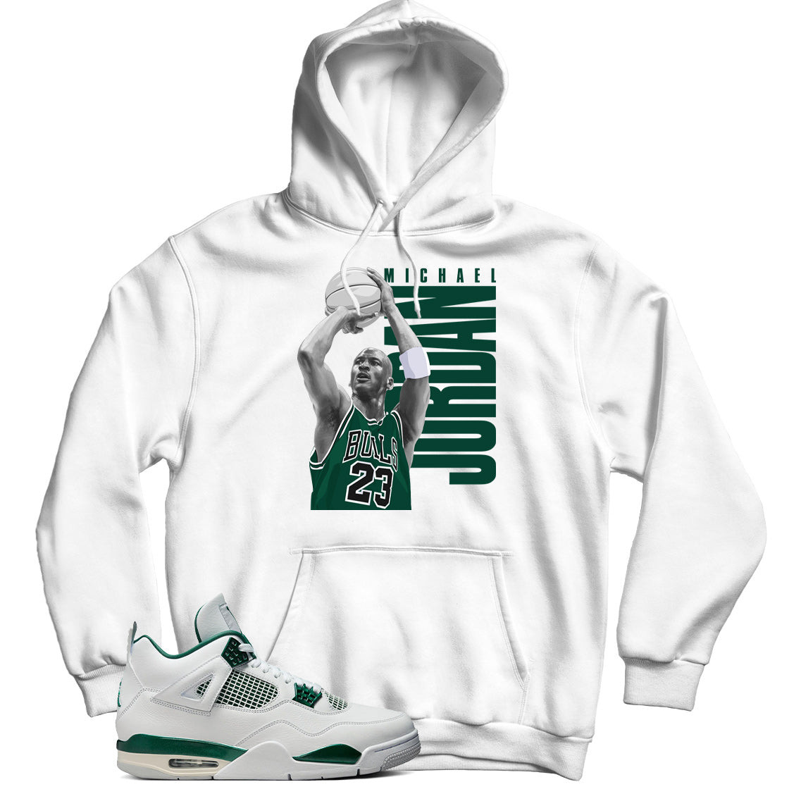 Jordan 4 Oxidized Green hoodie