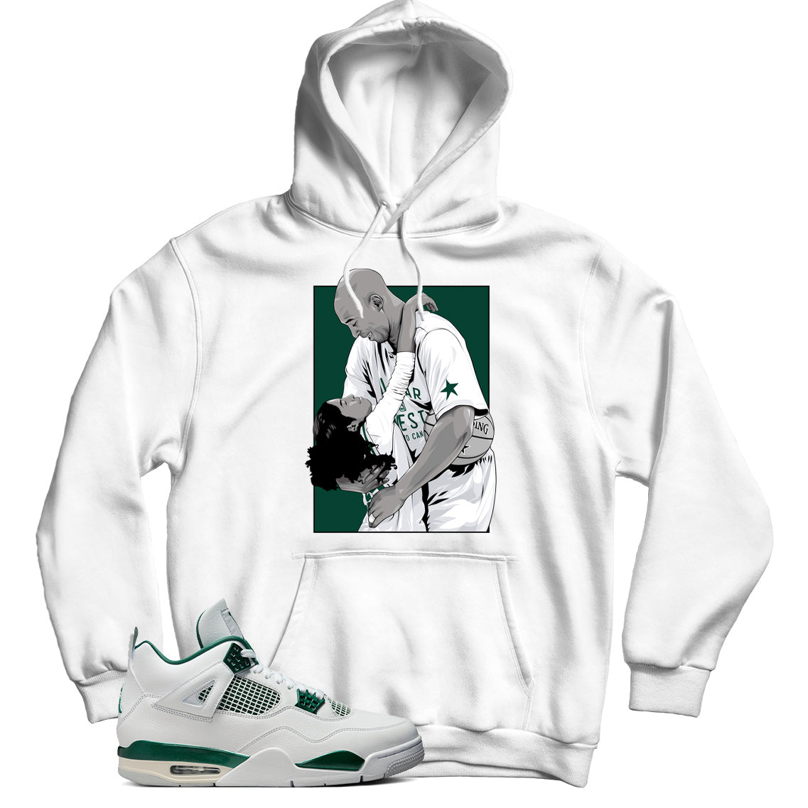 Jordan 4 Oxidized Green hoodie