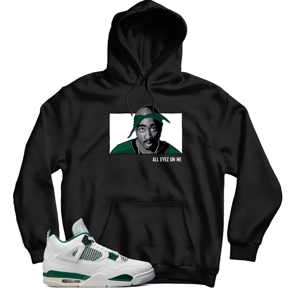 Jordan 4 Oxidized Green hoodie