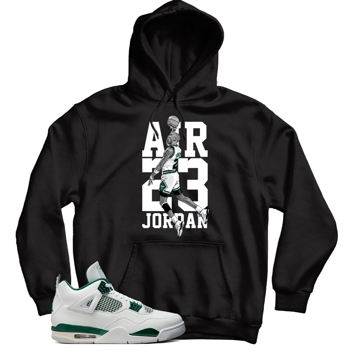 Jordan 4 Oxidized Green hoodie