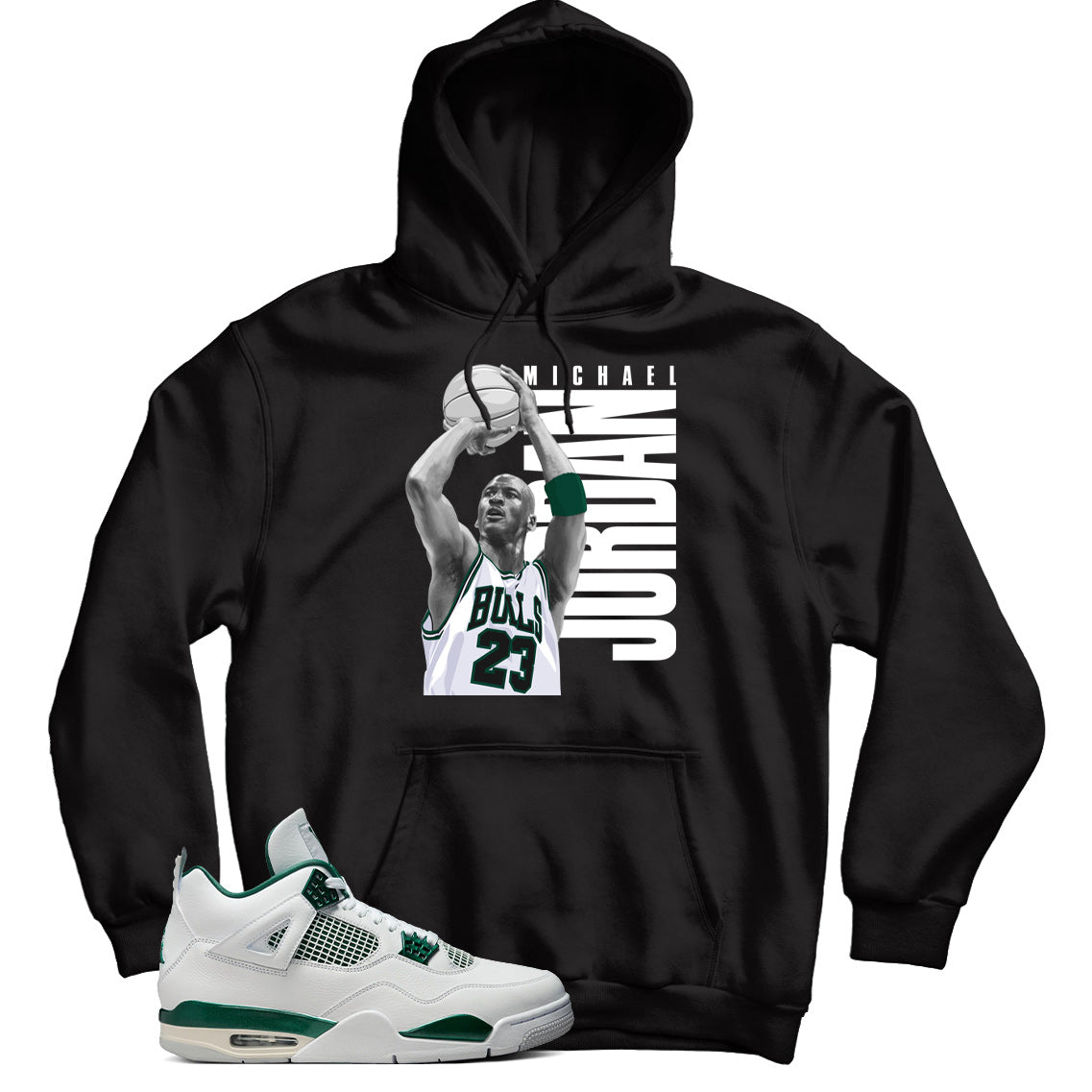 Jordan 4 Oxidized Green hoodie