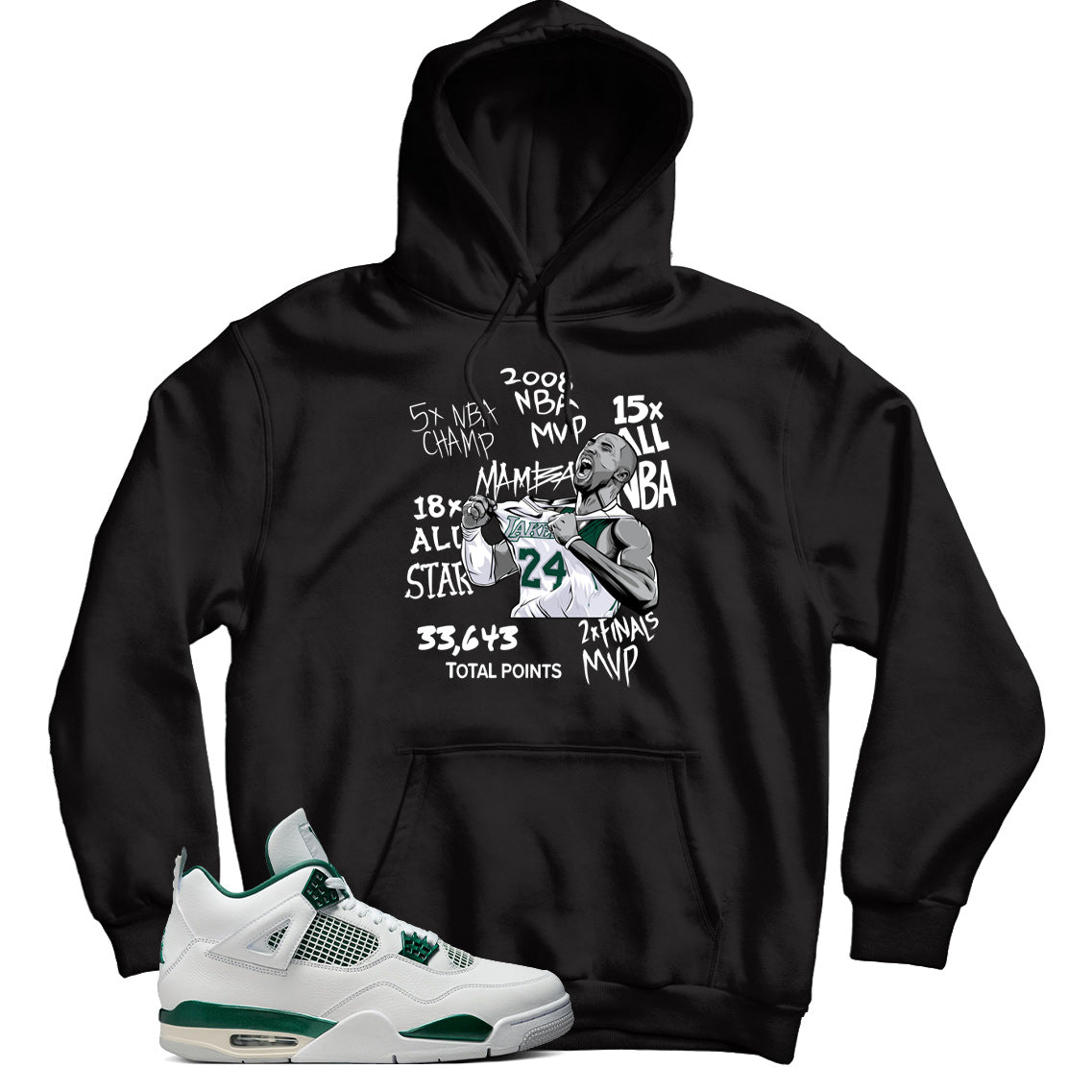 Jordan 4 Oxidized Green hoodie