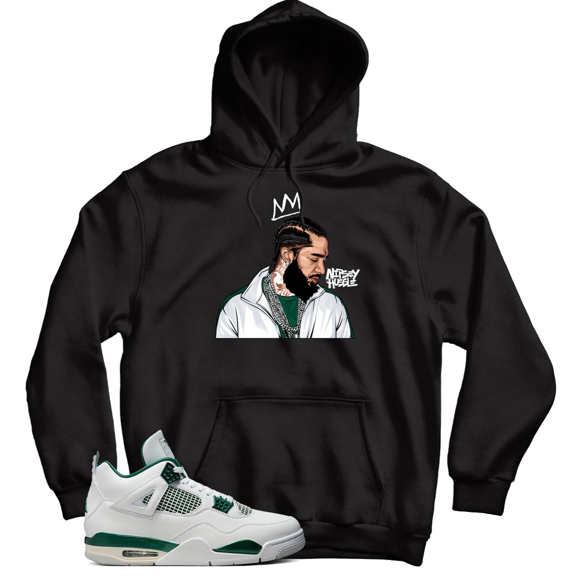 Jordan 4 Oxidized Green hoodie