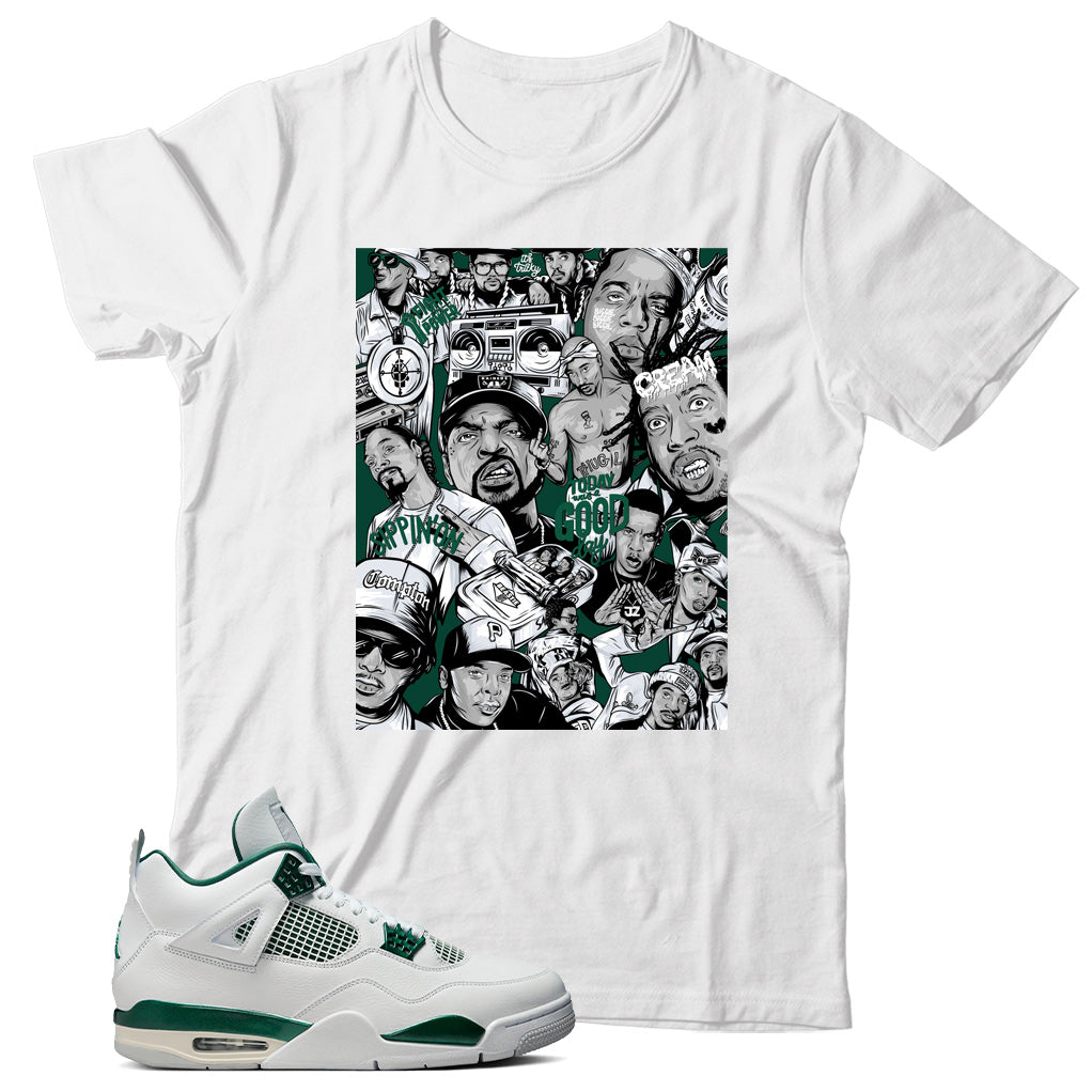 Jordan 4 Oxidized Green shirt